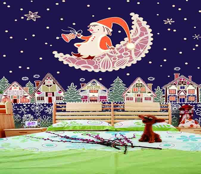 3D Bell Moon 192 Wallpaper AJ Wallpaper 