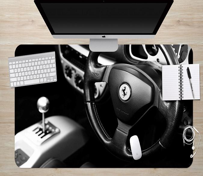 3D Car Plate 150 Desk Mat Mat AJ Creativity Home 
