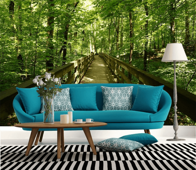 3D Forest Road 204 Wallpaper AJ Wallpaper 