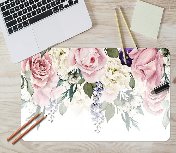 3D Flower Ring 204 Desk Mat Mat AJ Creativity Home 