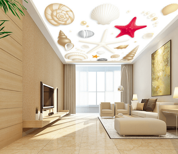 Beach Starfish Conch 133 Wallpaper AJ Wallpaper 