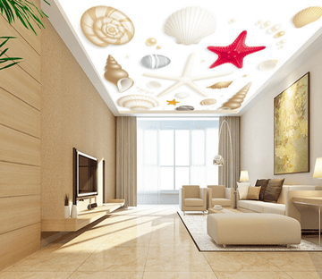 Beach Starfish Conch 133 Wallpaper AJ Wallpaper 