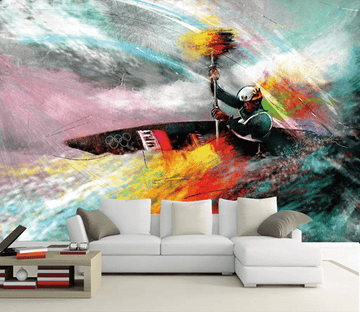3D Oil Painting Athlete 1478 Wallpaper AJ Wallpaper 2 
