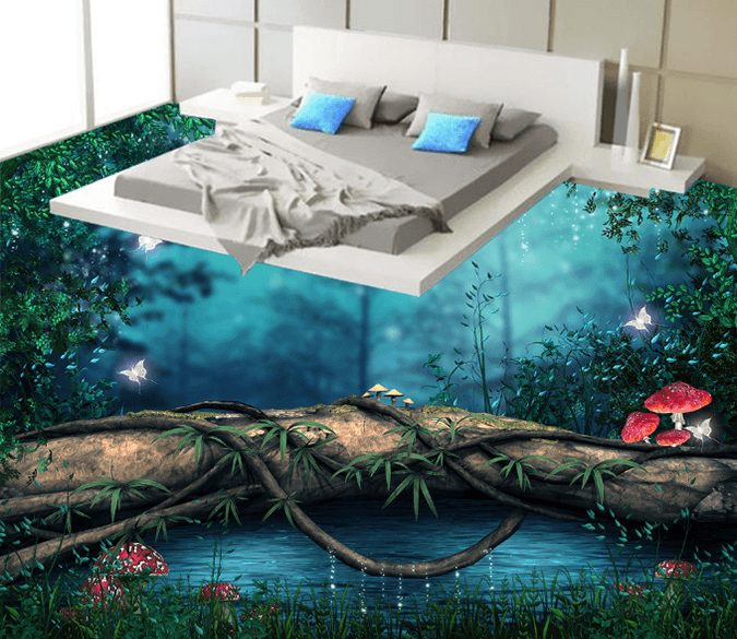 3D Beautiful Painting 148 Floor Mural Wallpaper AJ Wallpaper 2 