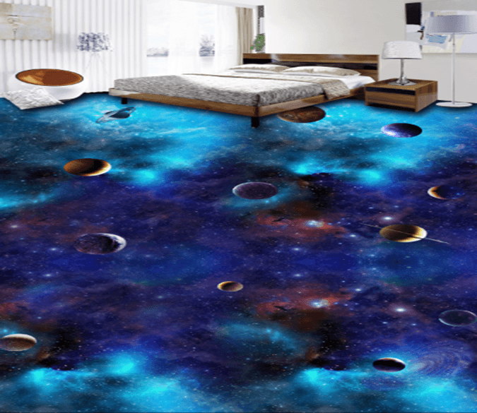 3D Vast Sky 035 Floor Mural Wallpaper AJ Wallpaper 2 
