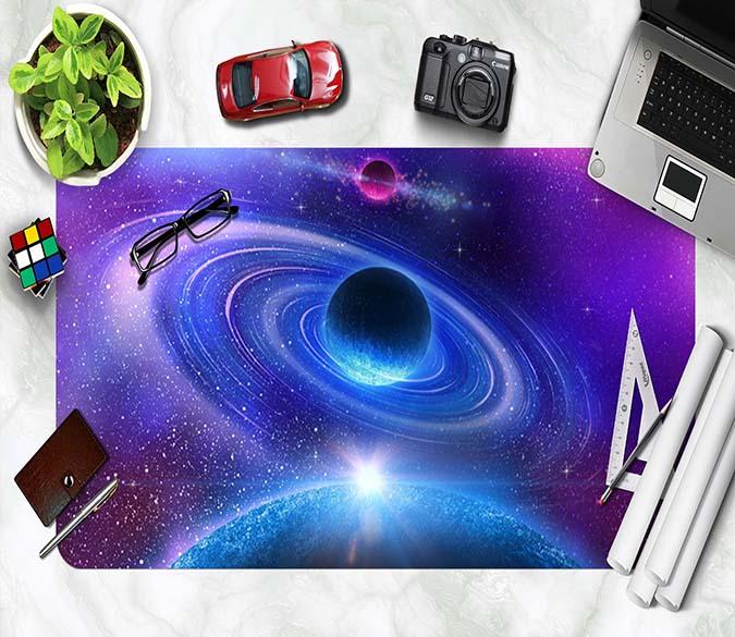 3D Milky Way Stars 055 Desk Mat Mat AJ Creativity Home 