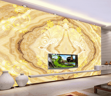 3D Flower Edge 375 Wallpaper AJ Wallpaper 