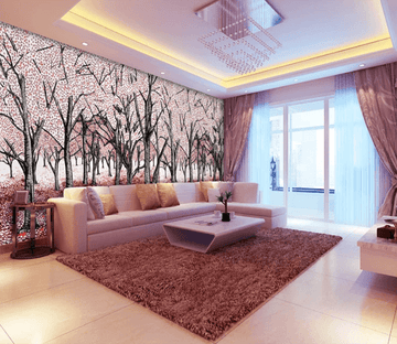 3D Tailoring The Woods Shape 824 Wallpaper AJ Wallpaper 2 