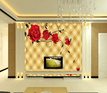 3D Rose Petal 036 Wallpaper AJ Wallpaper 