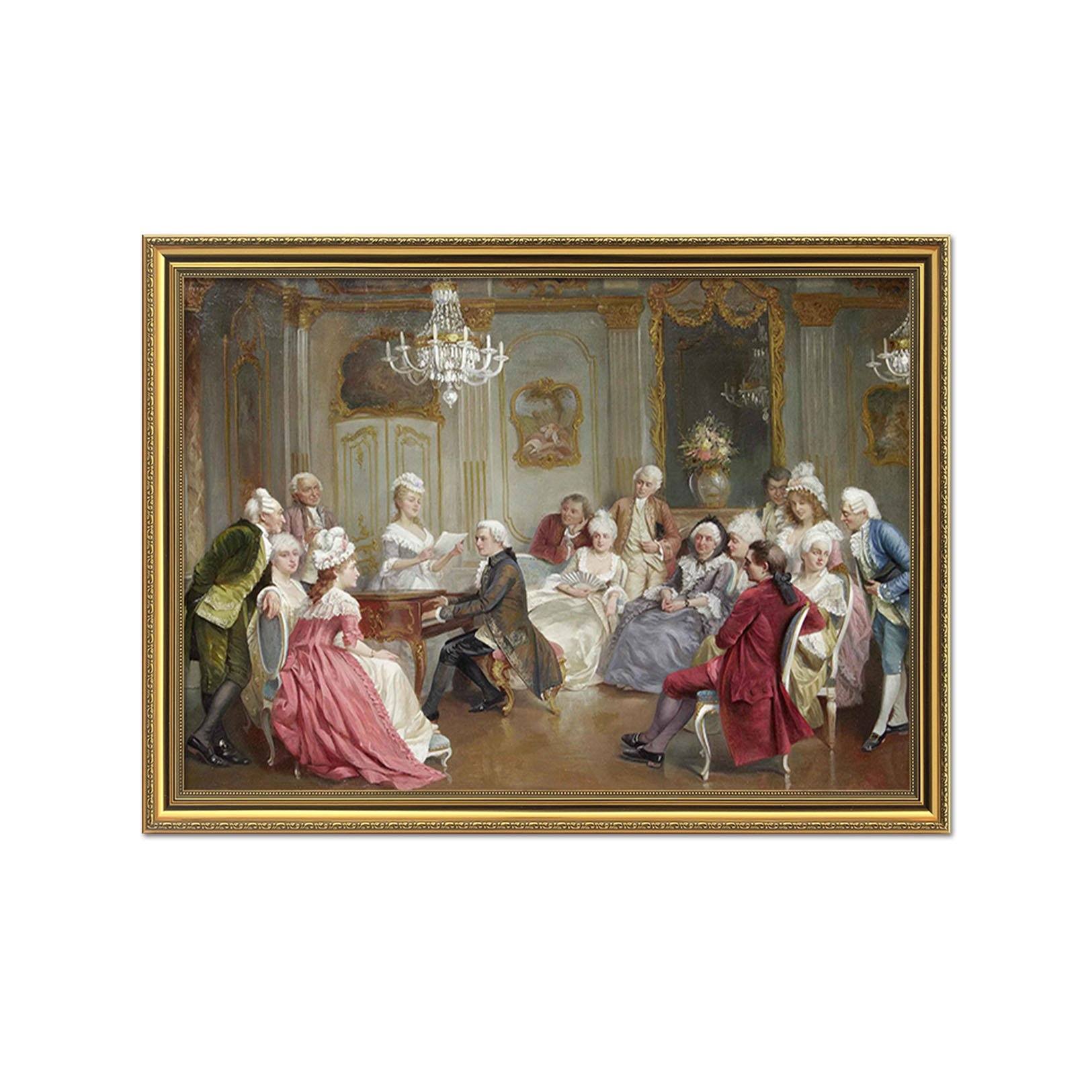 3D Play Piano 145 Fake Framed Print Painting Wallpaper AJ Creativity Home 