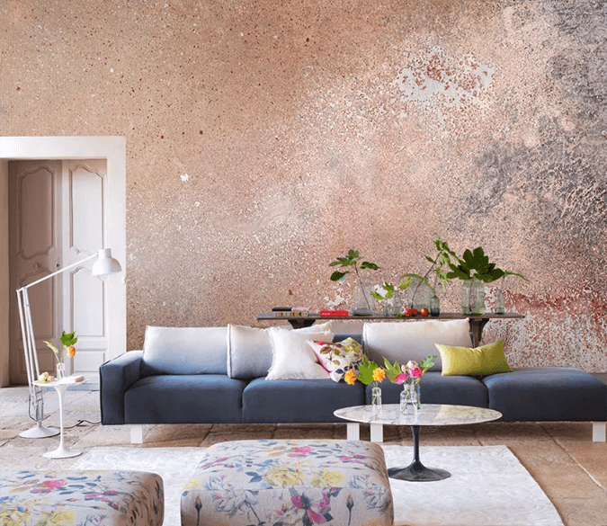 3D Red Wall White Spot 1268 Wallpaper AJ Wallpaper 2 