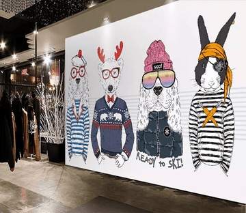 3D Graffiti Cool Animal 94 Wallpaper AJ Wallpaper 2 