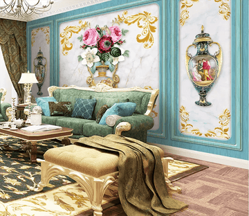 3D Luxury Vase 1454 Wallpaper AJ Wallpaper 2 
