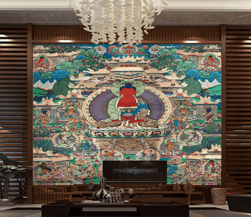 3D Tibetan Buddhism 1668 Wallpaper AJ Wallpaper 