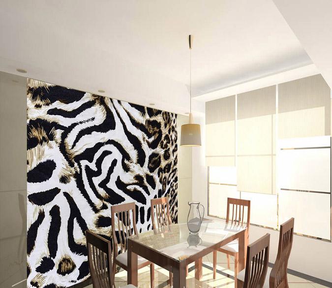 3D Leopard Grain 069 Wallpaper AJ Wallpaper 