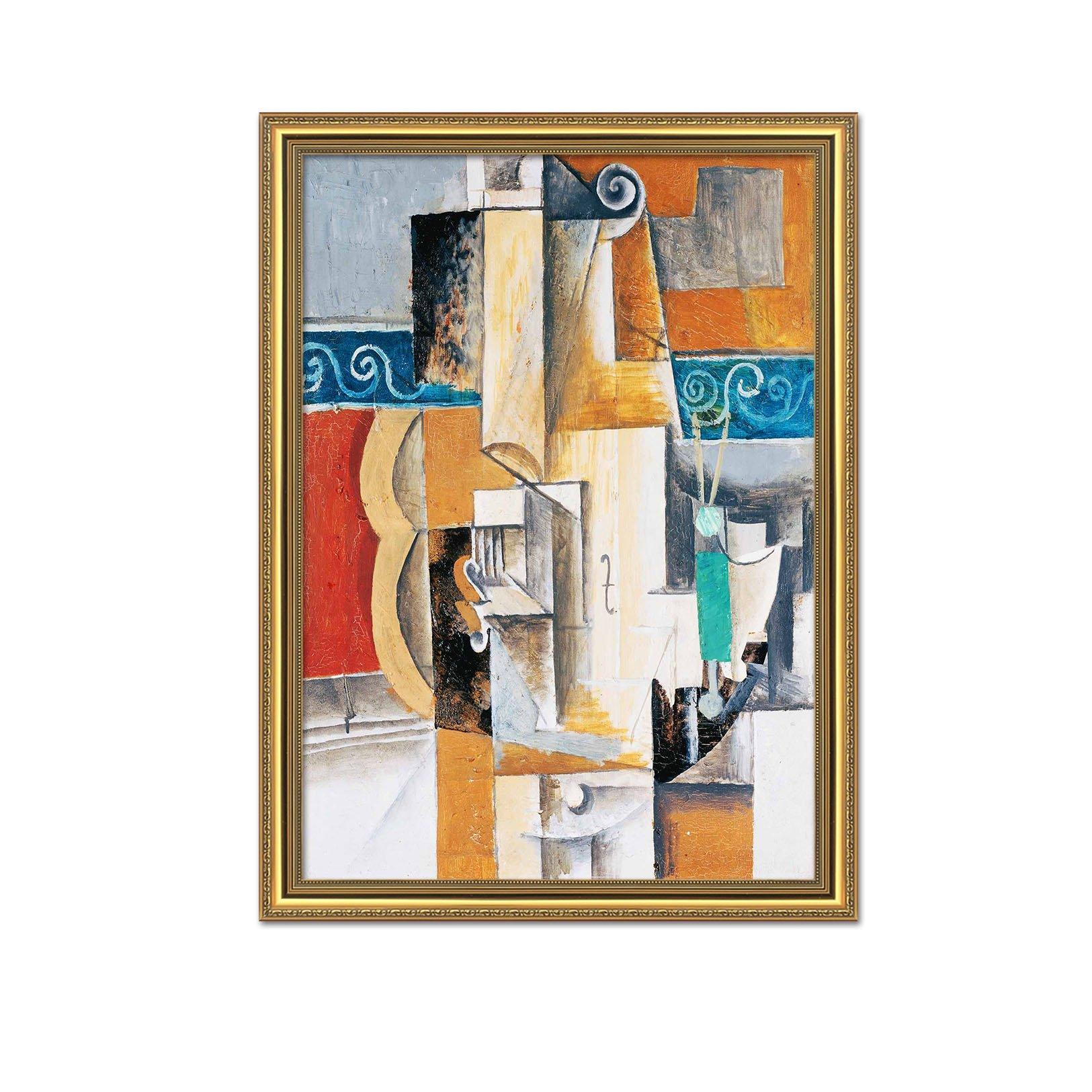 3D Mosaic Painting 130 Fake Framed Print Painting Wallpaper AJ Creativity Home 