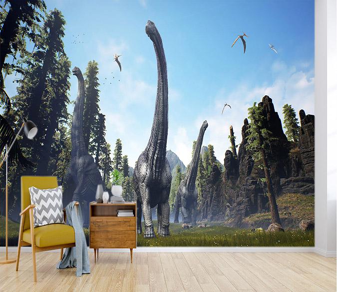 3D Long Necked Dragon 166 Wallpaper AJ Wallpaper 