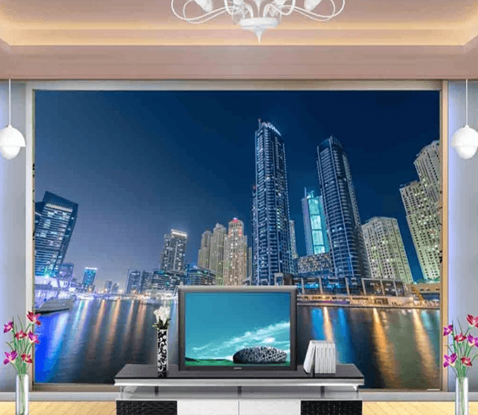 3D Building Reflection 812 Wallpaper AJ Wallpaper 2 