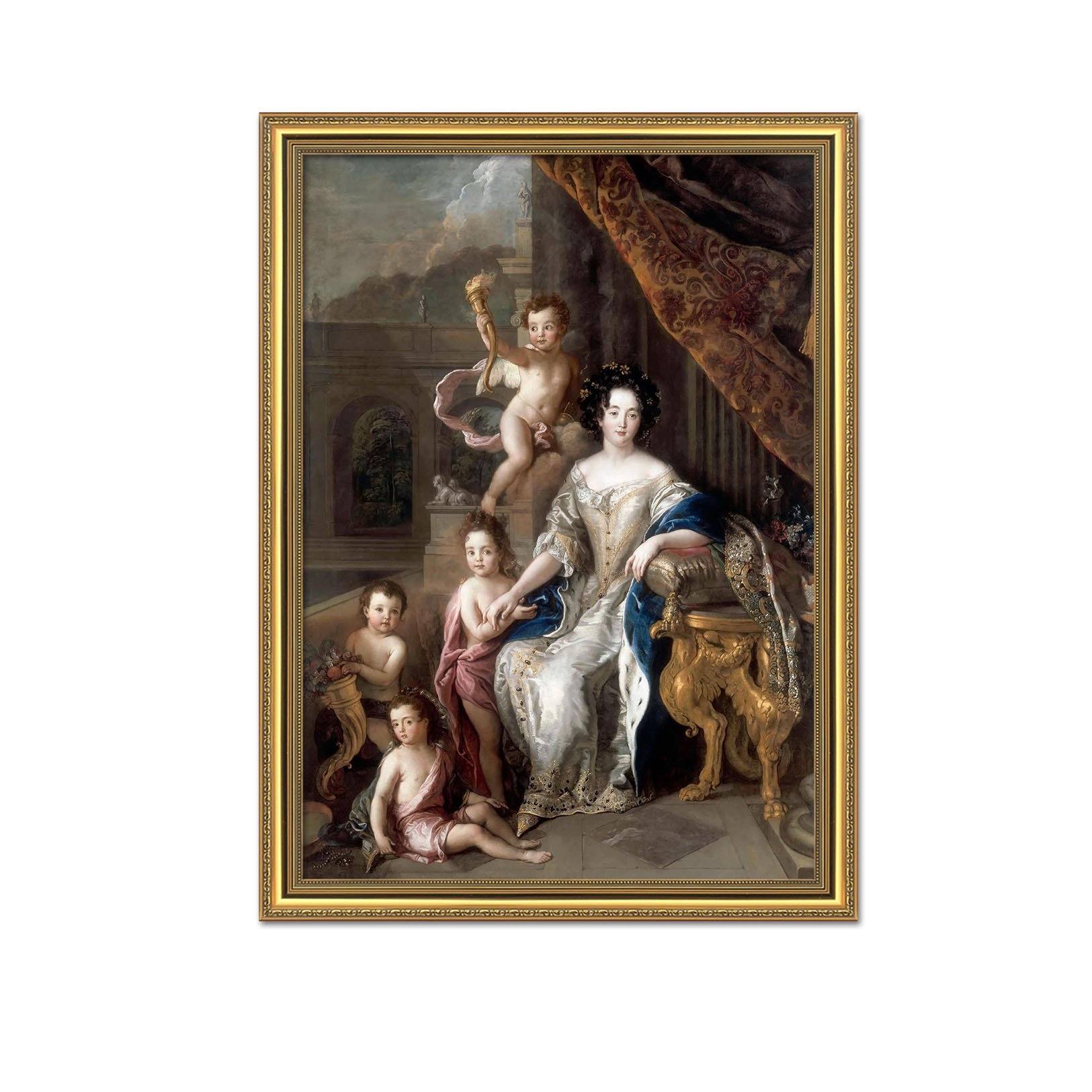 3D Little Angel 147 Fake Framed Print Painting Wallpaper AJ Creativity Home 