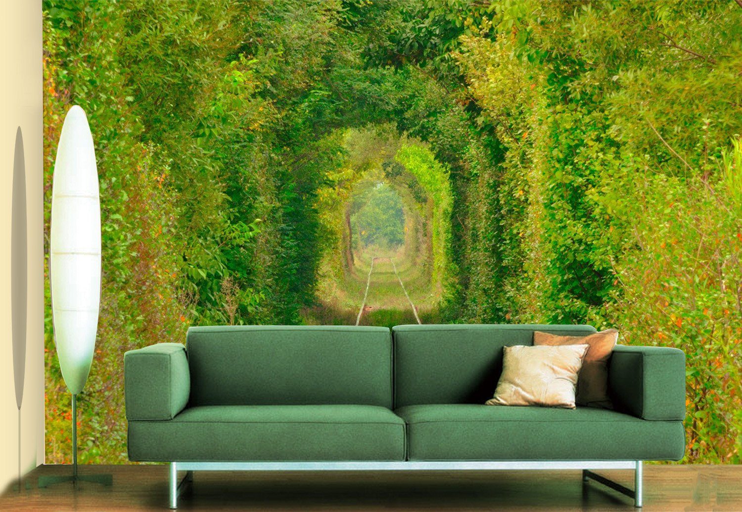 3D Grassland Hole Road 233 Wallpaper AJ Wallpaper 2 