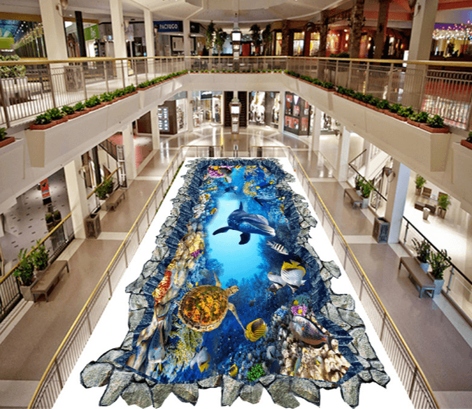 3D Colorful And Diverse 307 Floor Mural Wallpaper AJ Wallpaper 2 