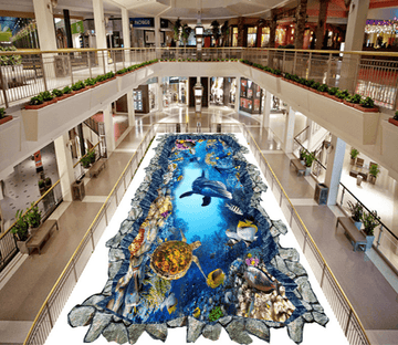 3D Colorful And Diverse 307 Floor Mural Wallpaper AJ Wallpaper 2 