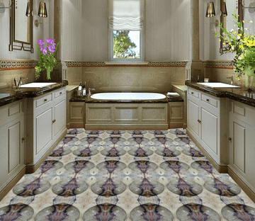 3D Black Bottom 218 Floor Mural Wallpaper AJ Wallpaper 2 