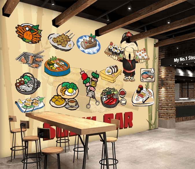 3D Various Delicious Sushi 959 Wallpaper AJ Wallpaper 2 