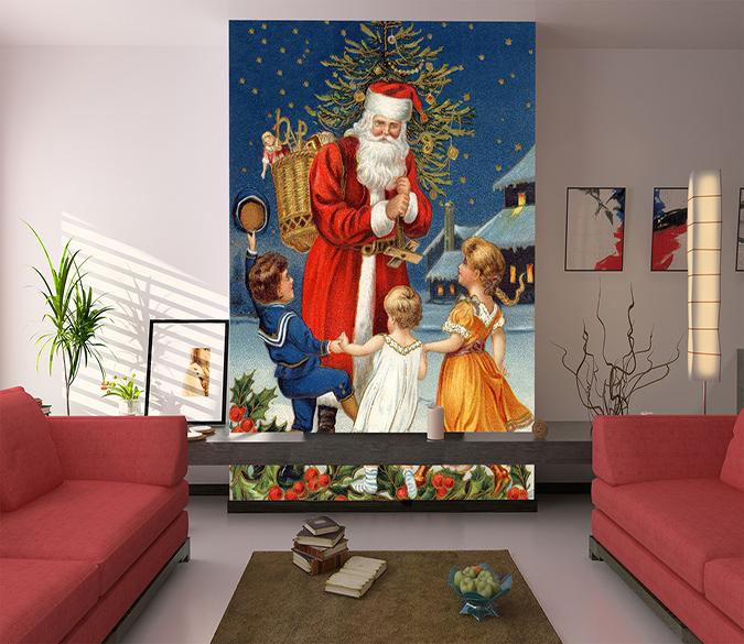 3D Snowy Day Gift 174 Wallpaper AJ Wallpaper 