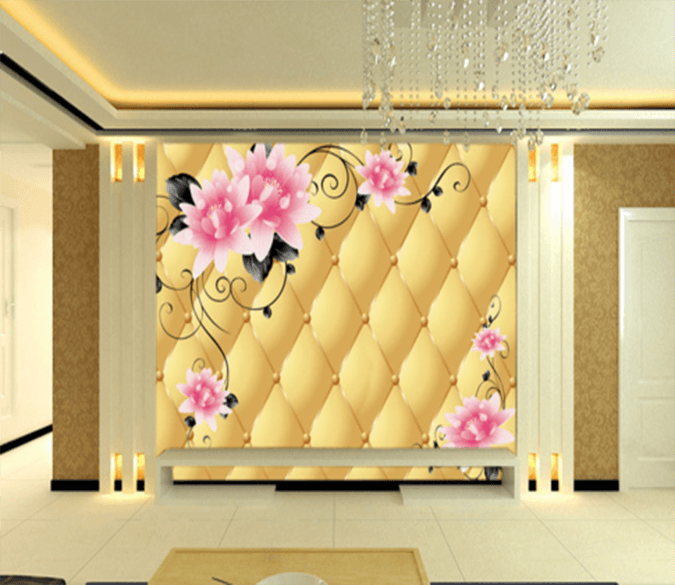 3D Black Leaf 018 Wallpaper AJ Wallpaper 