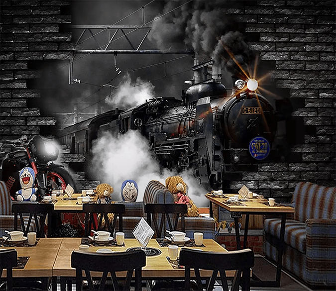 3D Train Flash Motorcycle 435 Wallpaper AJ Wallpaper 2 