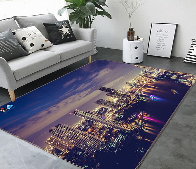 3D Building Bridge 174 Non Slip Rug Mat Mat AJ Creativity Home 