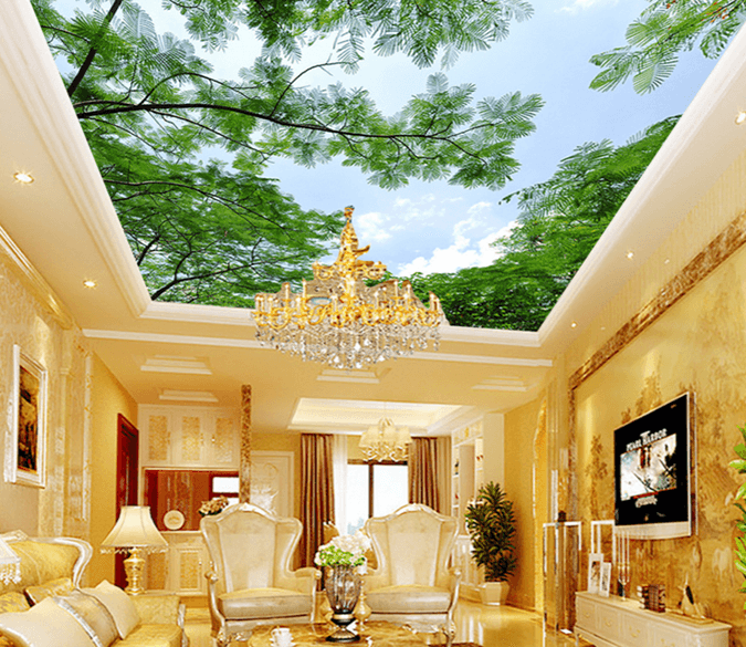 Sky Shade Tree 129 Wallpaper AJ Wallpaper 