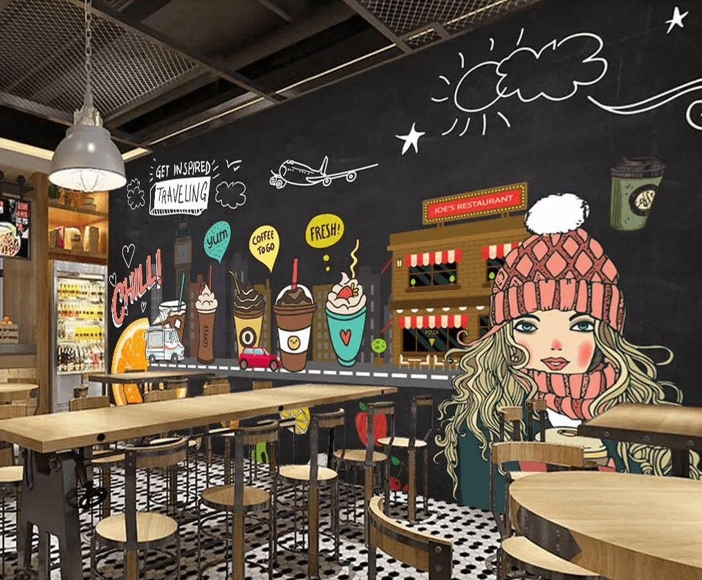 3D Ice Cream Orange Slice 232 Wallpaper AJ Wallpaper 2 