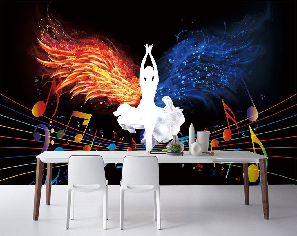 3D Beauty Wings 304 Wall Murals Wallpaper AJ Wallpaper 2 