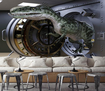 3D Cabin Door Dinosaur 223 Wallpaper AJ Wallpaper 