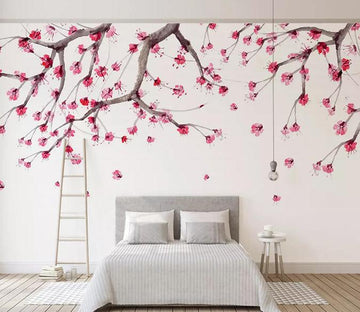 3D Plum Bloom 250 Wallpaper AJ Wallpaper 