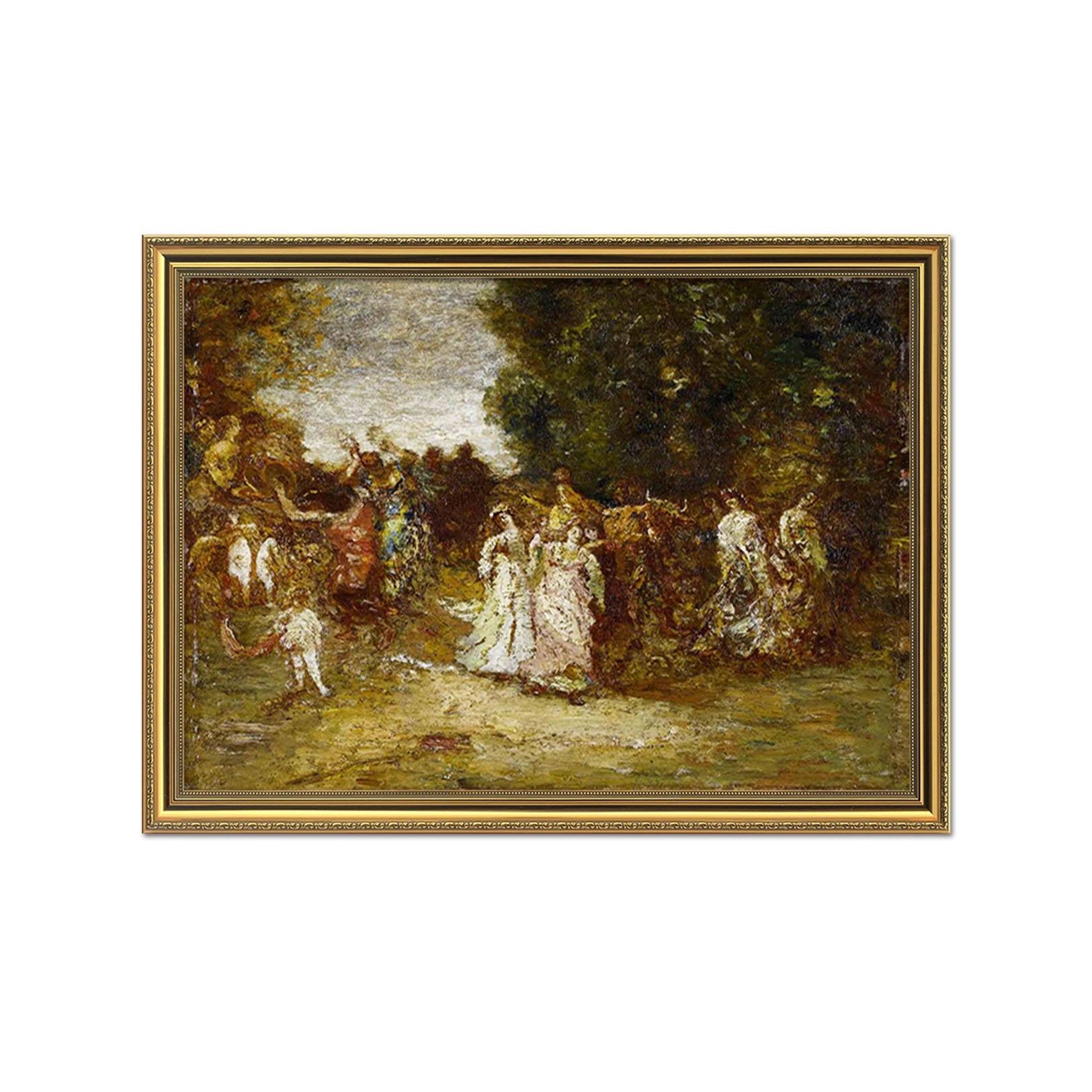 3D Outing Play 037 Fake Framed Print Painting Wallpaper AJ Creativity Home 