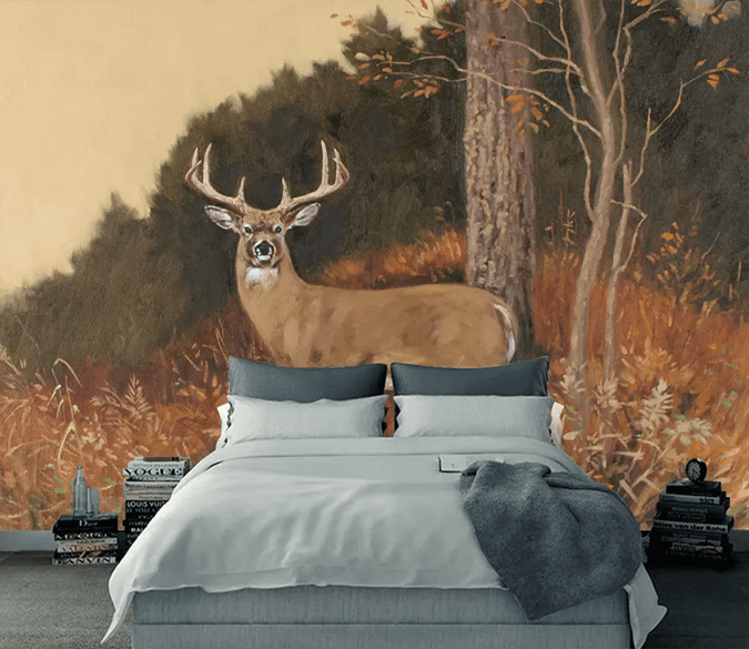 3D Weed Deer 1267 Wallpaper AJ Wallpaper 2 