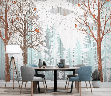 3D Oil Painting Tree 434 Wallpaper AJ Wallpaper 2 