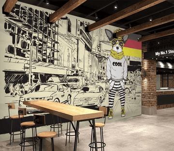 3D Traffic Flow Crossing The Street 859 Wallpaper AJ Wallpaper 2 