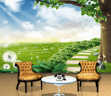 3D Lawn Dandelion 781 Wallpaper AJ Wallpaper 2 