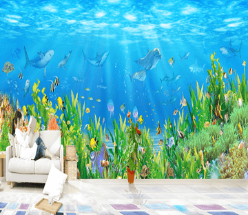 3D Dolphin Bubbles 181 Wallpaper AJ Wallpaper 