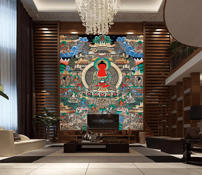 3D Sakyamuni Buddha Statue 1652 Wallpaper AJ Wallpaper 