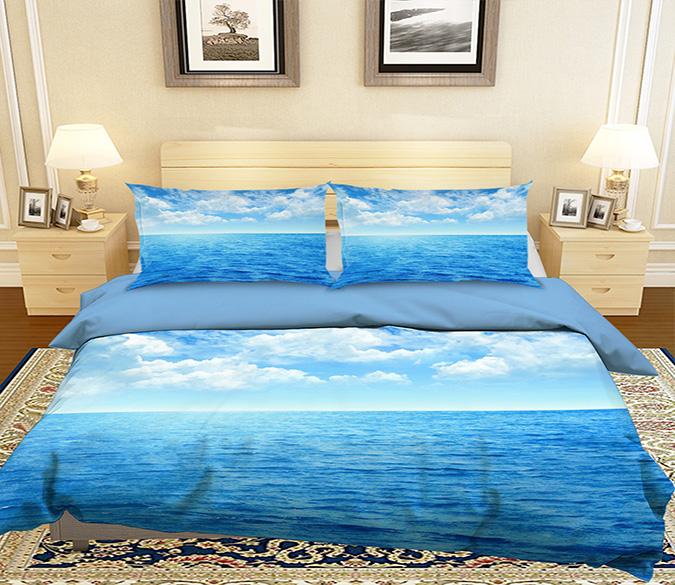 3D Sea Sky 084 Bed Pillowcases Quilt Wallpaper AJ Wallpaper 