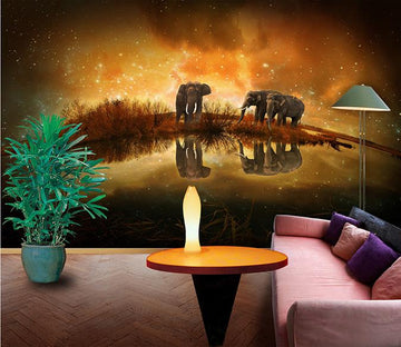 3D Star Elephant 037 Wallpaper AJ Wallpaper 