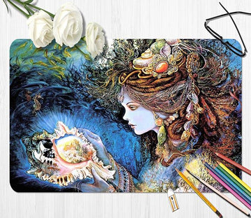 3D Painting Conch 064 Desk Mat Mat AJ Creativity Home 