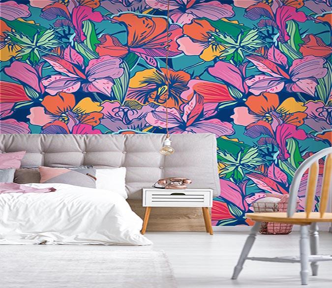 3D Beautiful Flower 018 Wallpaper AJ Wallpaper 