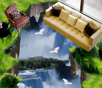 3D Mountain 095 Floor Mural Wallpaper AJ Wallpaper 2 