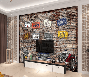 3D Luxury Car License Plate 23 Wallpaper AJ Wallpaper 2 